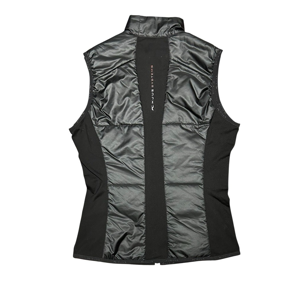 Kjus Vest Womens Outdoor Polyester Black‎ Primaloft Insulation Gilet Size L (40)